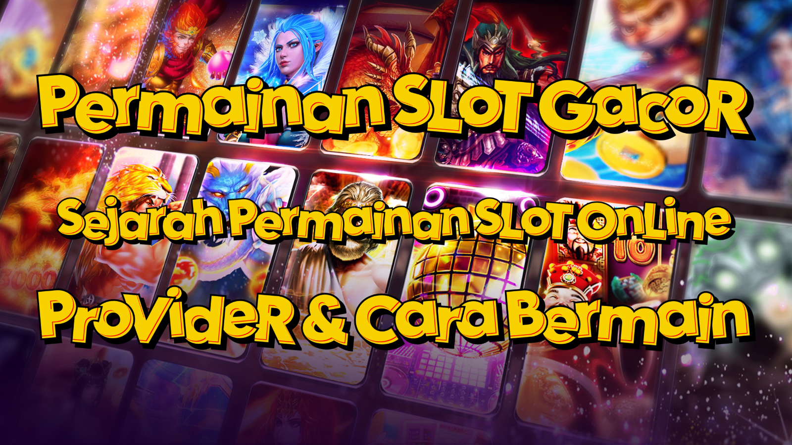 Banner Utama Permainan Slot